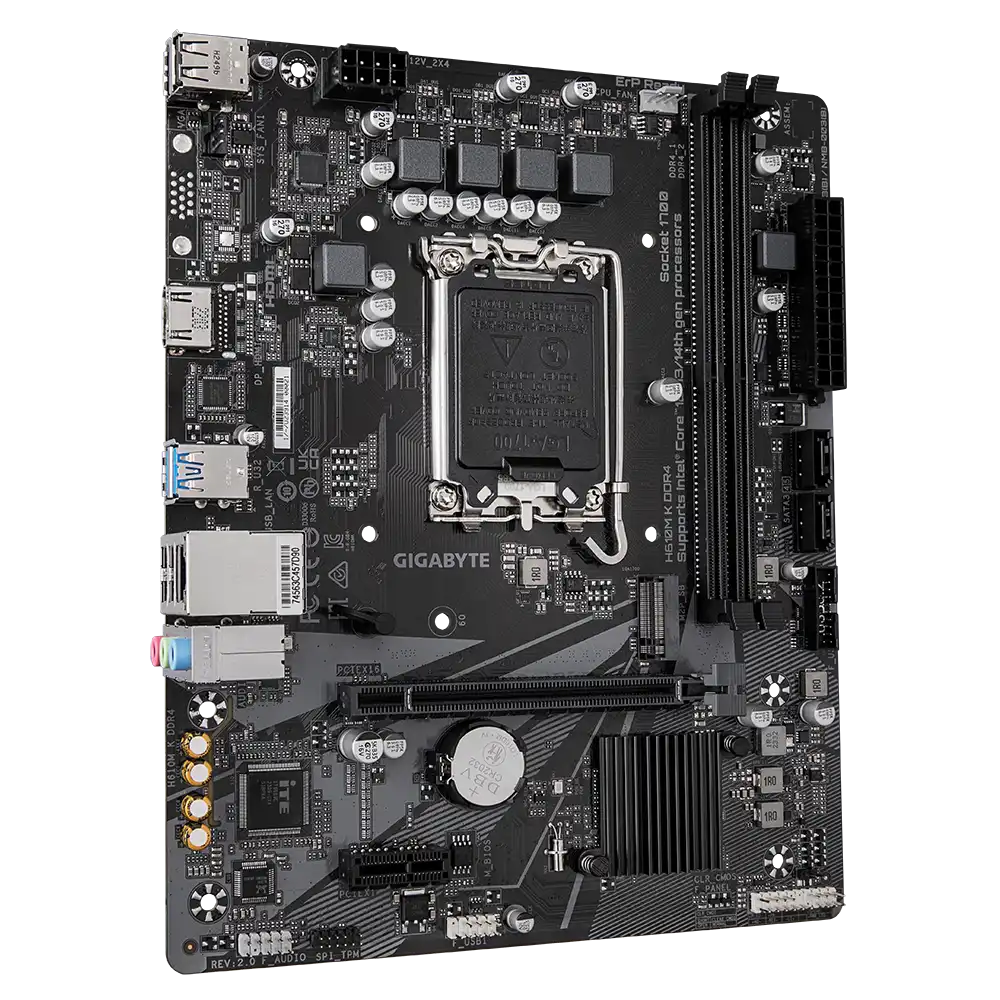 Gigabyte H610M K DDR4 Motherboard 3