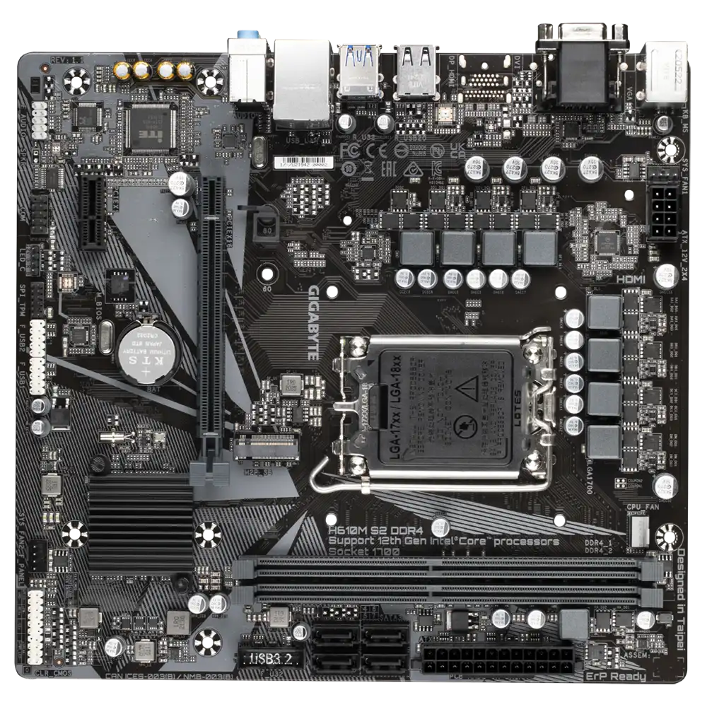 Gigabyte H610M S2 DDR4 Motherboard 4