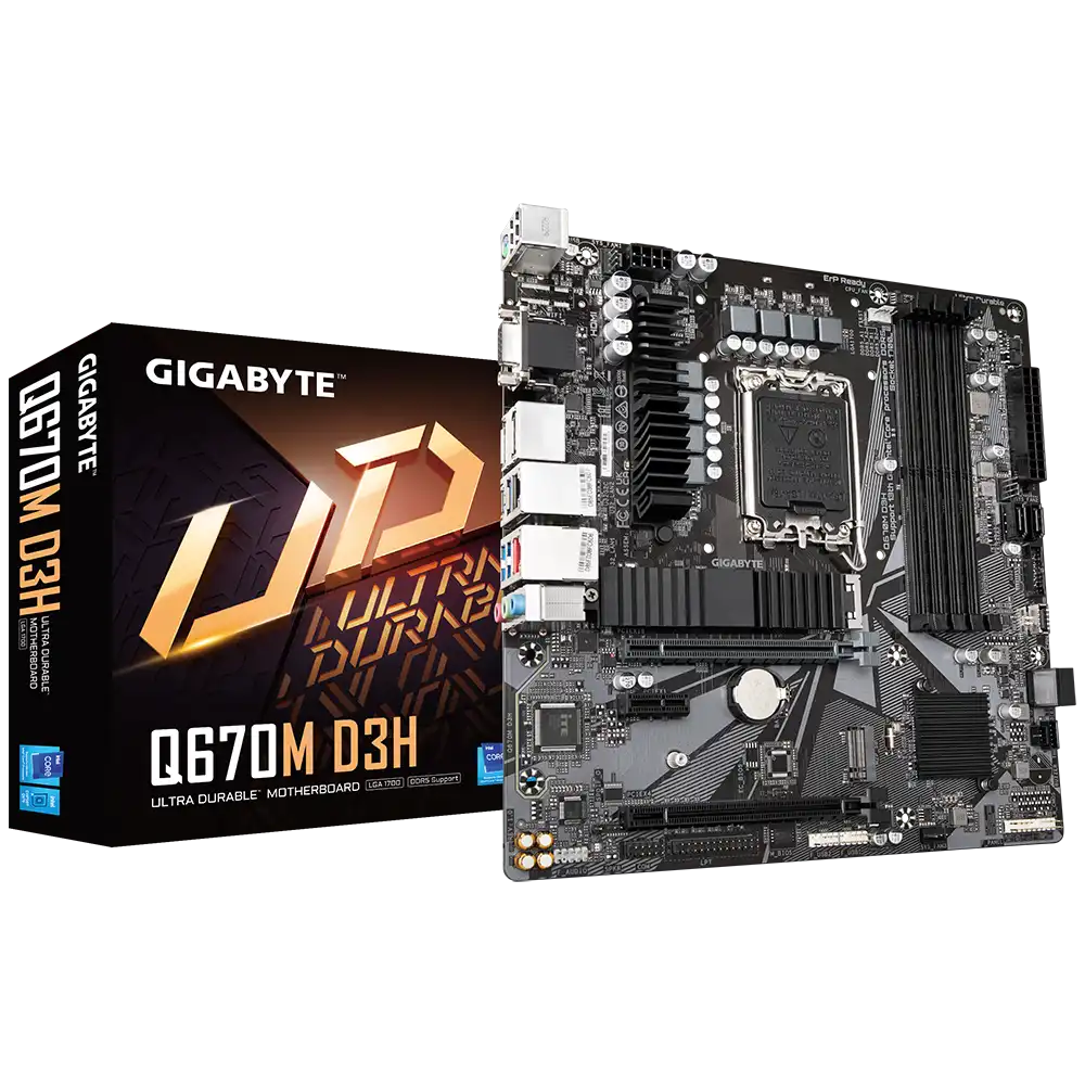 Gigabyte Q670M D3H Motherboard