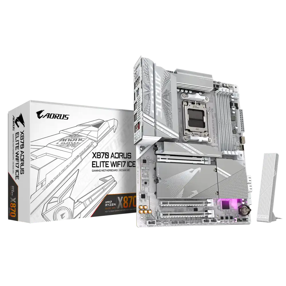Gigabyte X870 AORUS ELITE WIFI7 ICE Motherboard