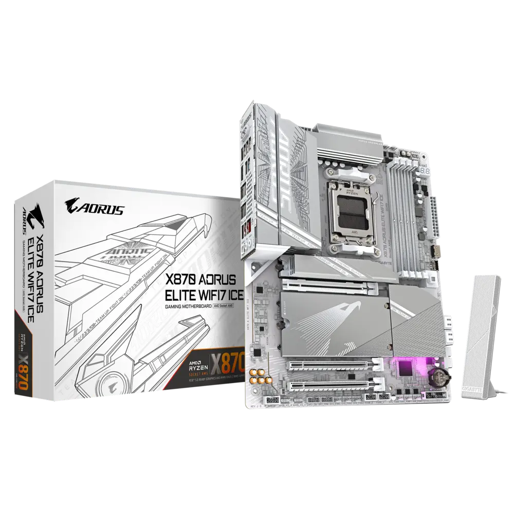 Gigabyte X870 AORUS ELITE WIFI7 ICE Motherboard