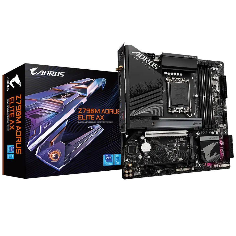 Gigabyte Z790M AORUS ELITE AX Motherboard 1
