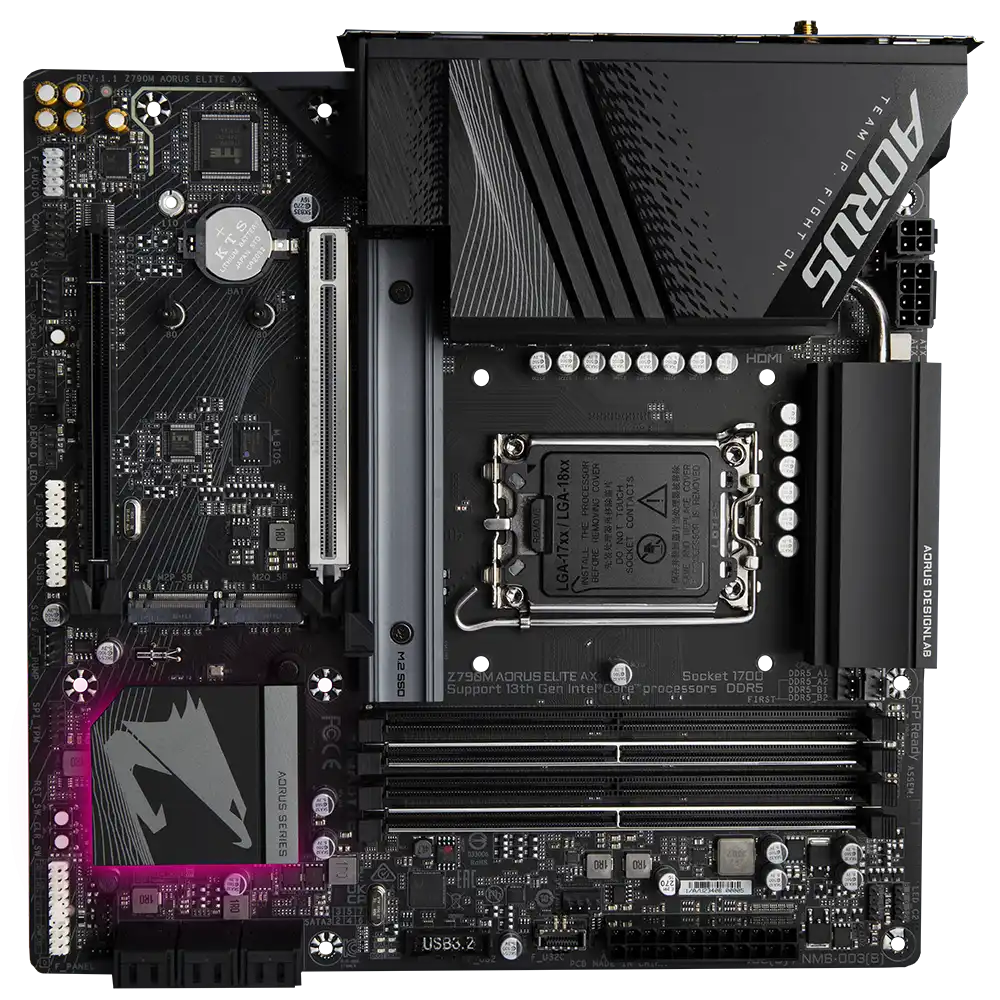 Gigabyte Z790M AORUS ELITE AX Motherboard 4