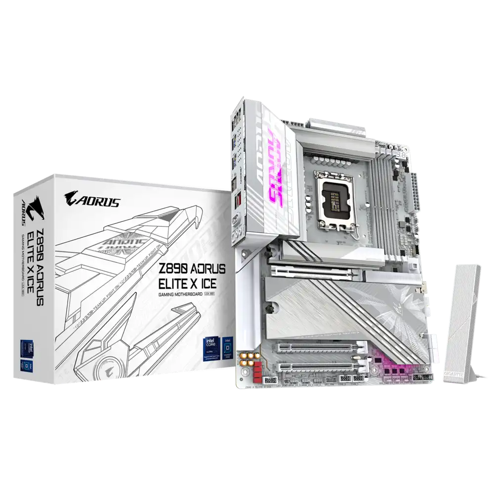 Gigabyte Z890 AORUS ELITE X ICE Motherboard 1