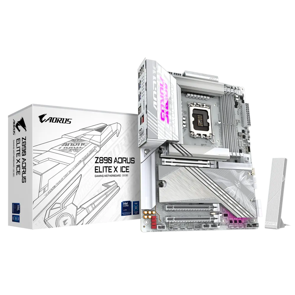 Gigabyte Z890 AORUS ELITE X ICE Motherboard