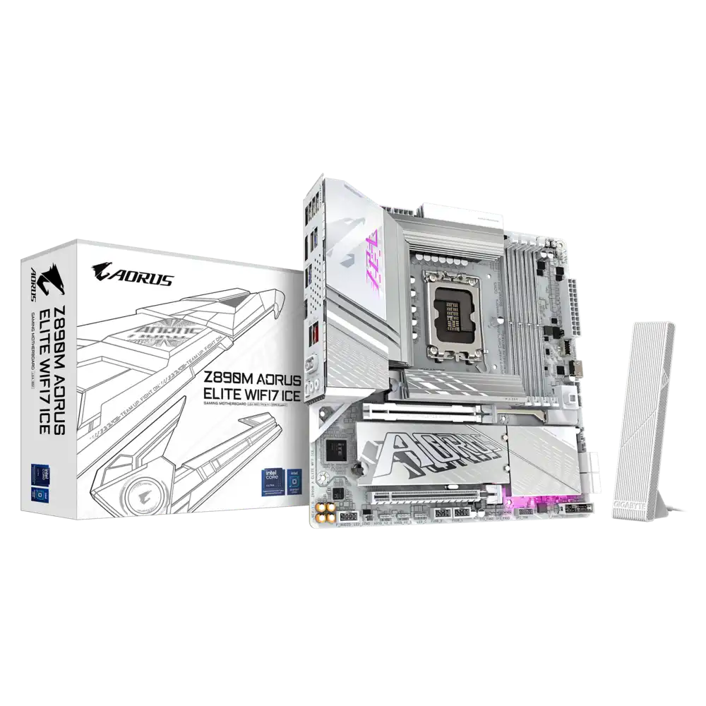 Gigabyte Z890M AORUS ELITE WIFI7 ICE Motherboard