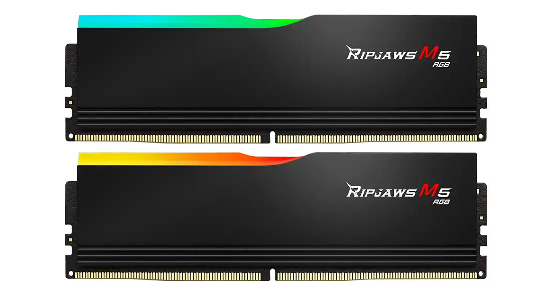 G.Skill Ripjaws M5 RGB 32GB (2x16GB) DDR5 6000MHz CL36-36-36-96 1.35V Intel XMP / AMD EXPO RAM