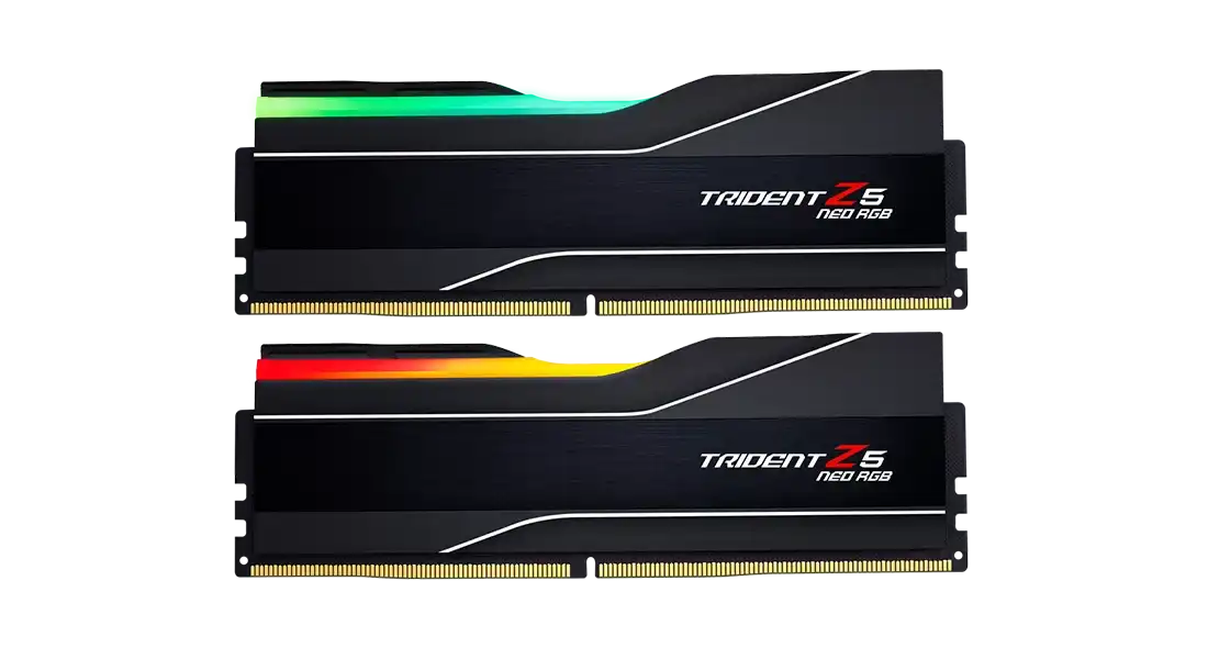 G.Skill Trident Z5 Neo RGB 128GB (2x64GB) DDR5 6000MHz CL36-44-44-96 1.40V AMD EXPO RAM