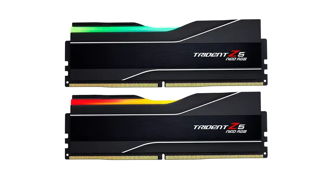 G.Skill Trident Z5 Neo RGB 32GB (2x16GB) DDR5 6000MHz CL36-36-36-96 1.25V AMD EXPO RAM 1