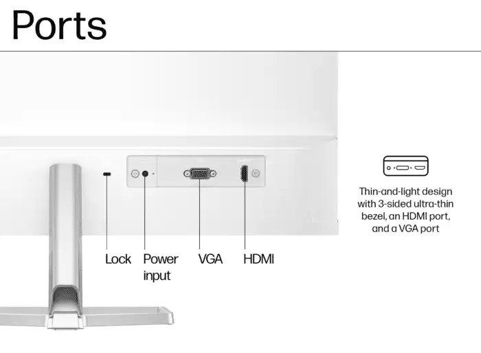 HP Series 5 524sw 23.8" FHD IPS 100 Hz Monitor 6