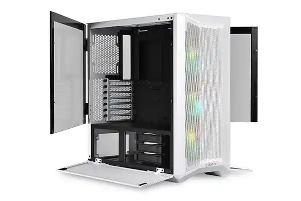 Lian Li Lancool II Mesh RGB-S Computer Case - White 2