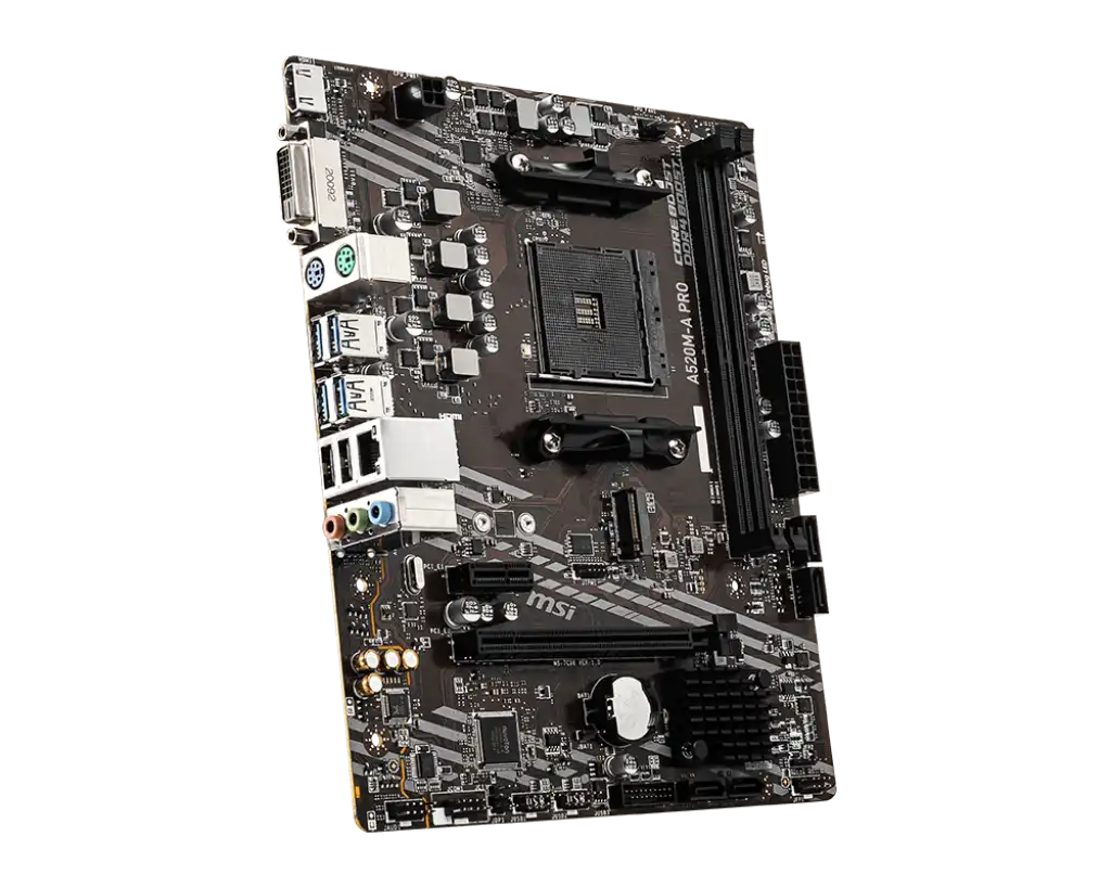 MSI A520M-A PRO Motherboard 2