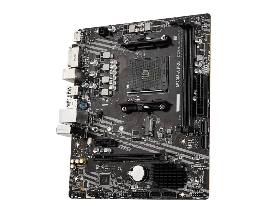 MSI A520M-A PRO Motherboard 3
