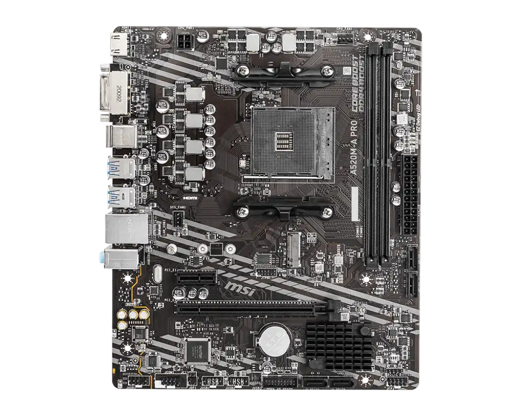 MSI A520M-A PRO Motherboard 5