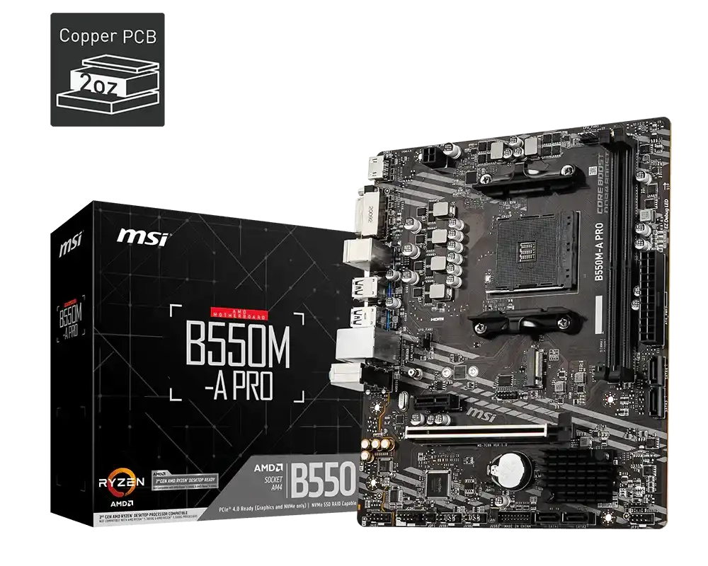 MSI B550M-A PRO Motherboard
