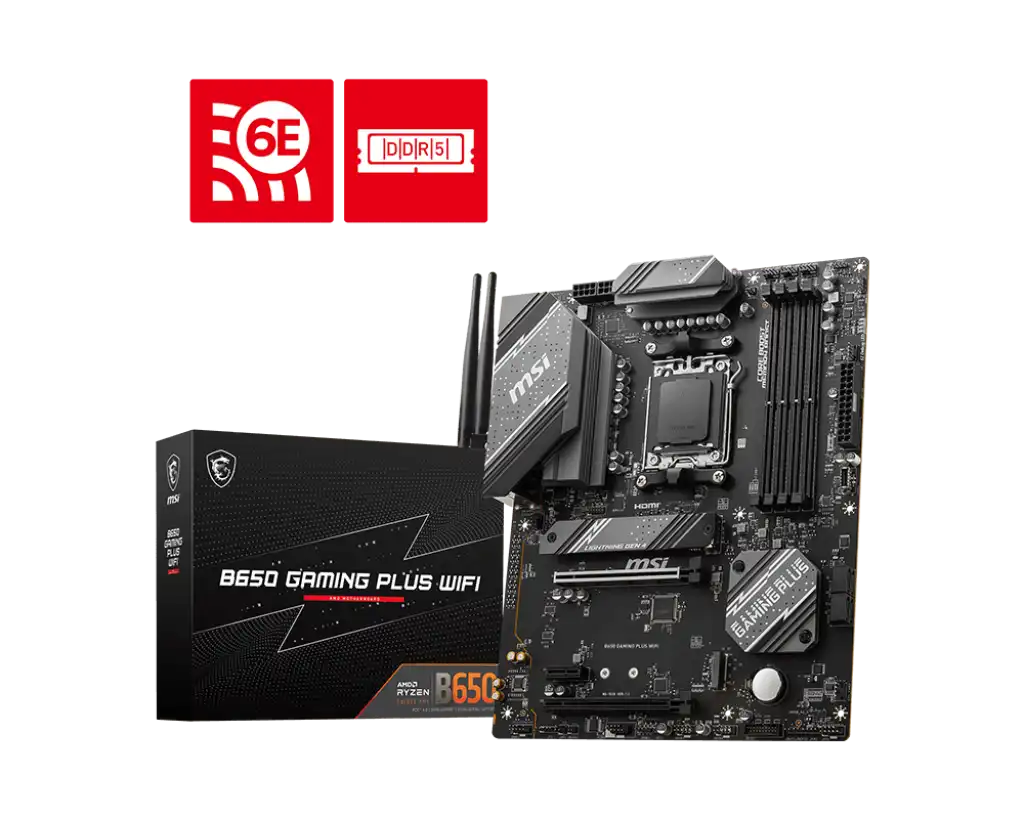 MSI B650 GAMING PLUS WIFI Motherboard 1