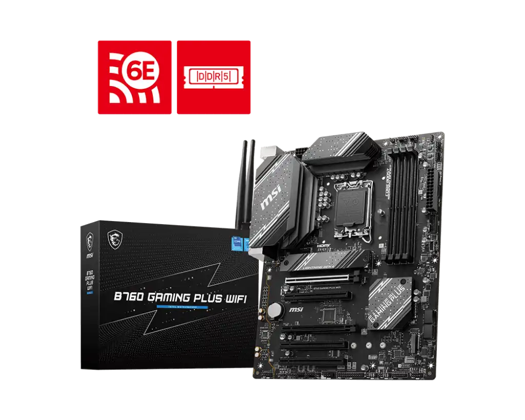 MSI B760 GAMING PLUS WIFI Motherboard 1