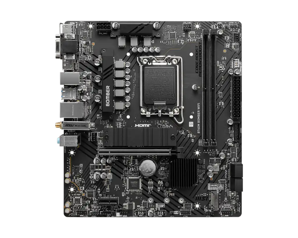 MSI B760M BOMBER WIFI Motherboard 4