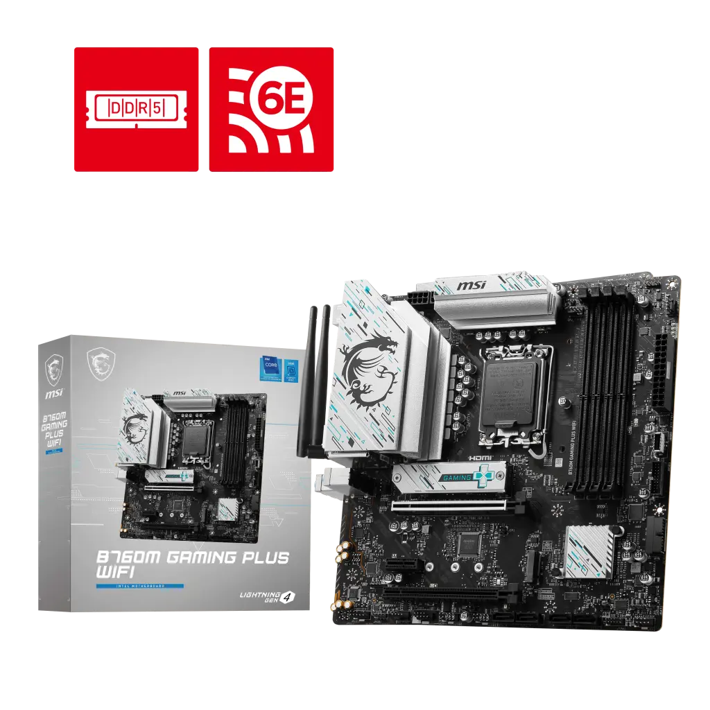 MSI B760M GAMING PLUS WIFI Motherboard