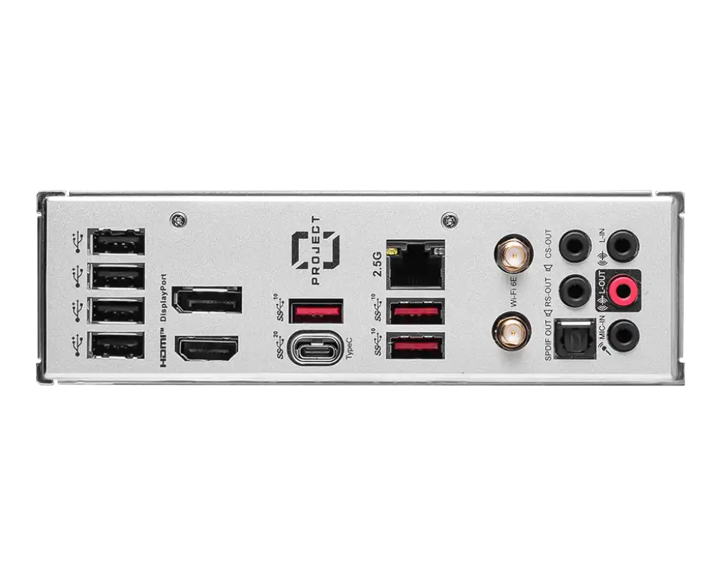 MSI B760M Project Zero Motherboard 4