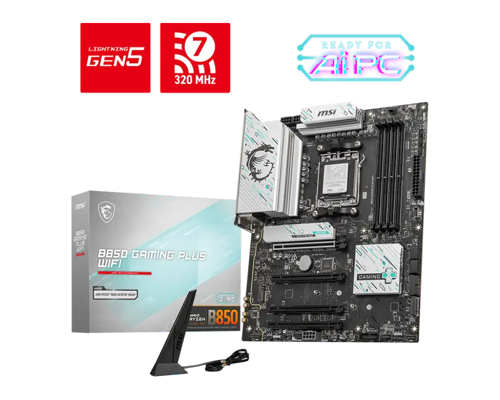 MSI B850 GAMING PLUS WIFI Motherboard