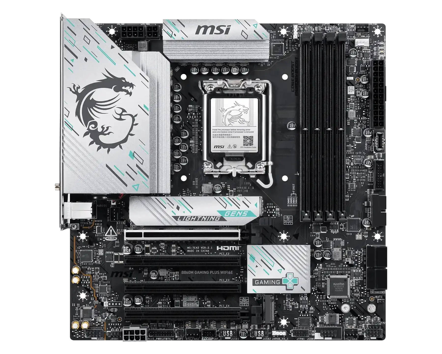 MSI B860M GAMING PLUS WIFI6E Motherboard 3