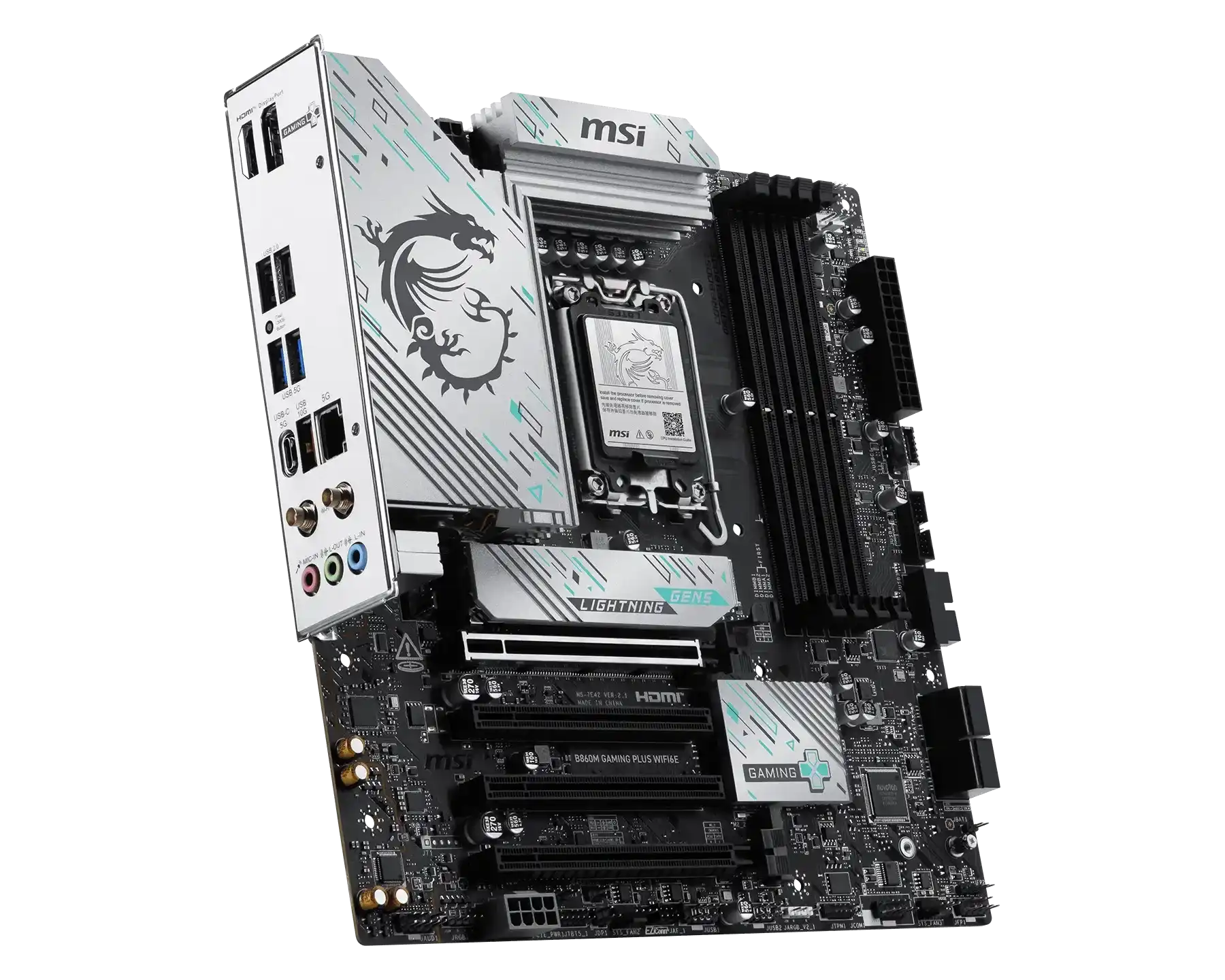 MSI B860M GAMING PLUS WIFI6E Motherboard 4