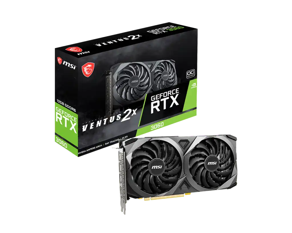 MSI GeForce RTX 3060 VENTUS 2X 12G OC Graphics Card