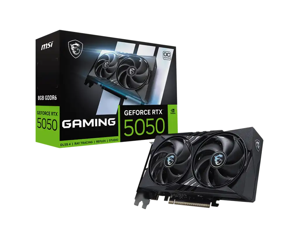 MSI GeForce RTX 5050 8G GAMING OC Graphics Card