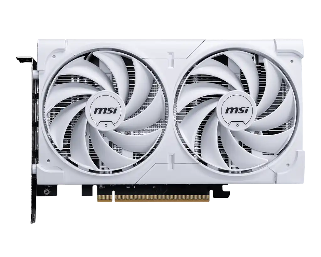 MSI GeForce RTX 5060 8G VENTUS 2X OC WHITE Graphics Card 2