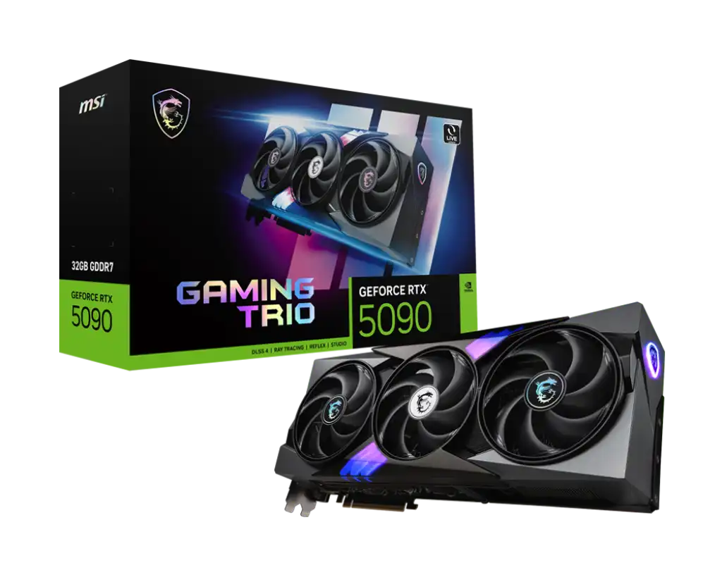 MSI GeForce RTX 5090 32G GAMING TRIO Graphics Card
