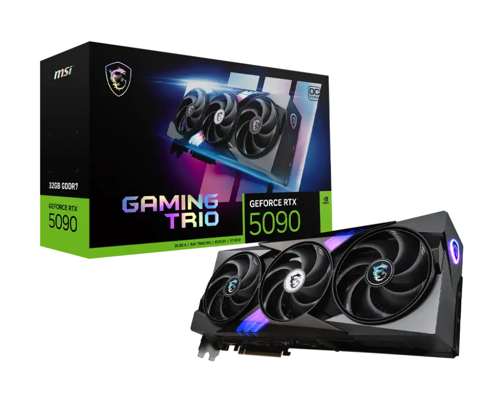 MSI GeForce RTX 5090 32G GAMING TRIO OC Graphics Card 1
