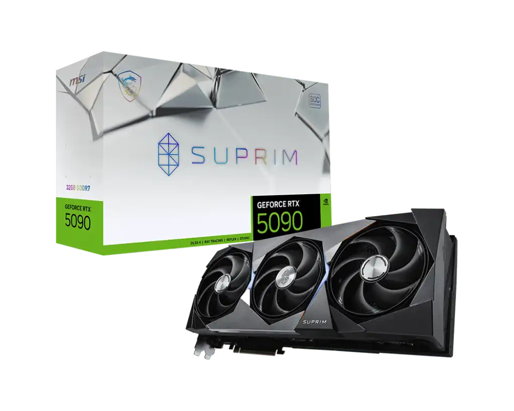 MSI GeForce RTX 5090 32G SUPRIM SOC Graphics Card 1