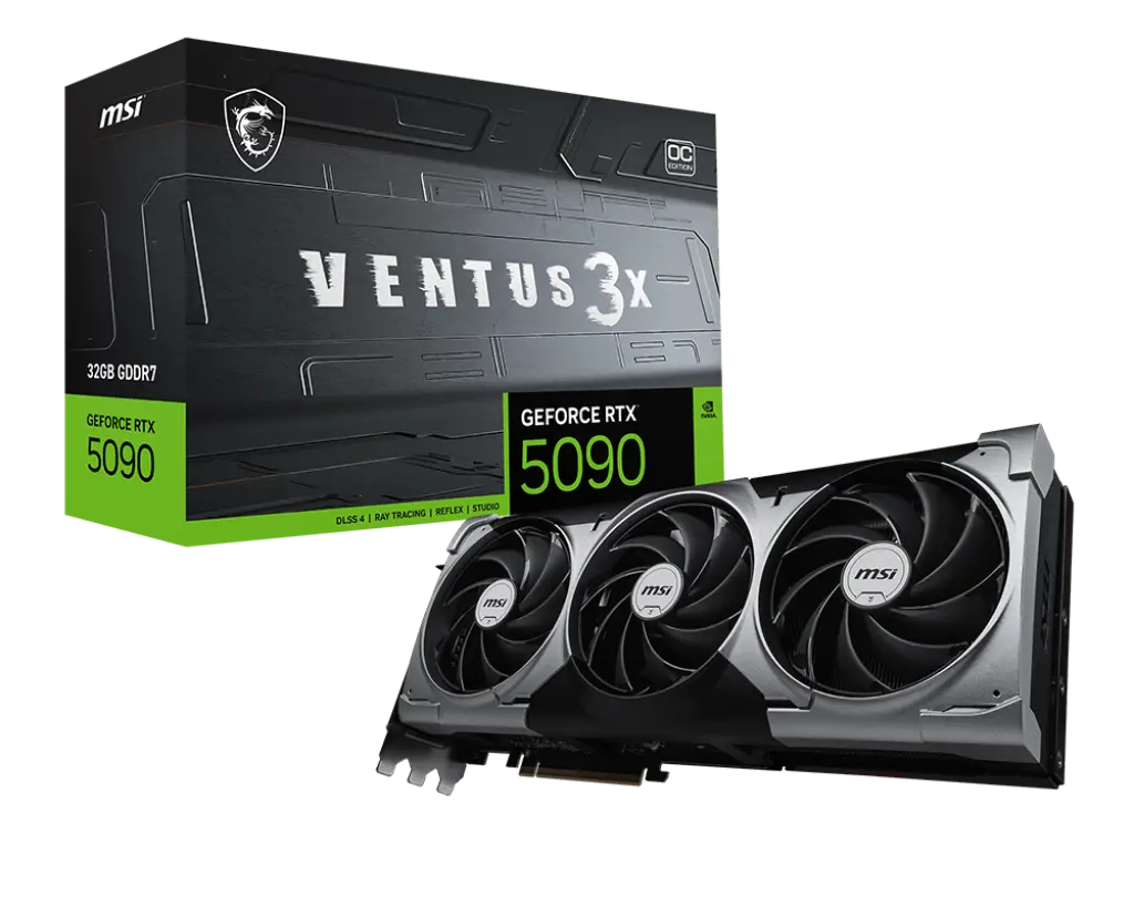 MSI GeForce RTX 5090 32G VENTUS 3X OC Graphics Card