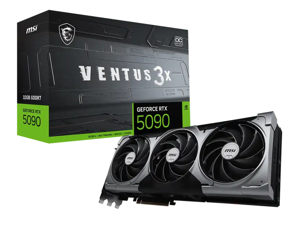 MSI GeForce RTX 5090 32G VENTUS 3X OC Graphics Card