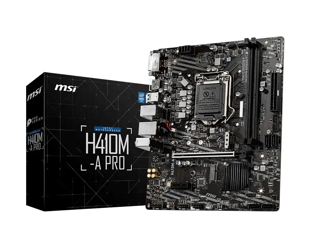 MSI H410M-A PRO Motherboard 1