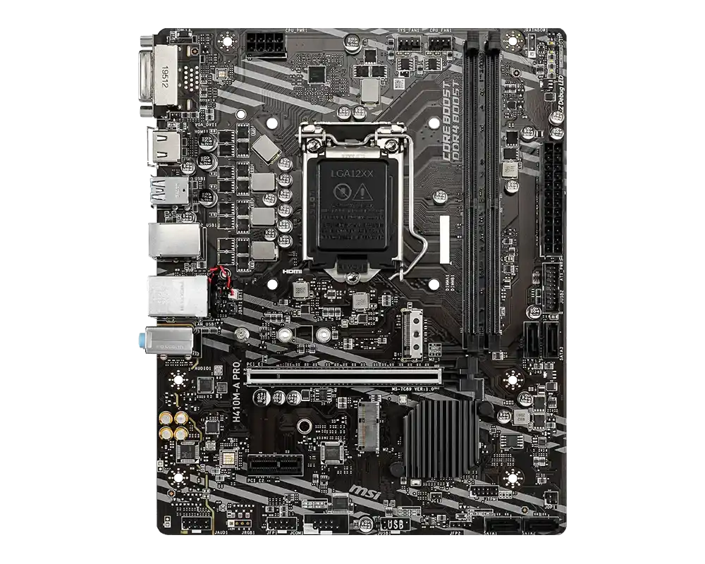 MSI H410M-A PRO Motherboard 2