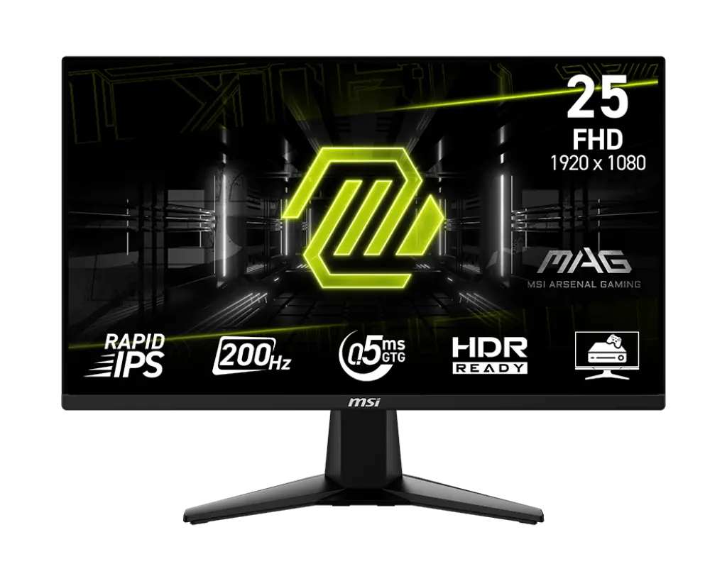 MSI MAG 255F E20 24.5" FHD IPS 200Hz Monitor