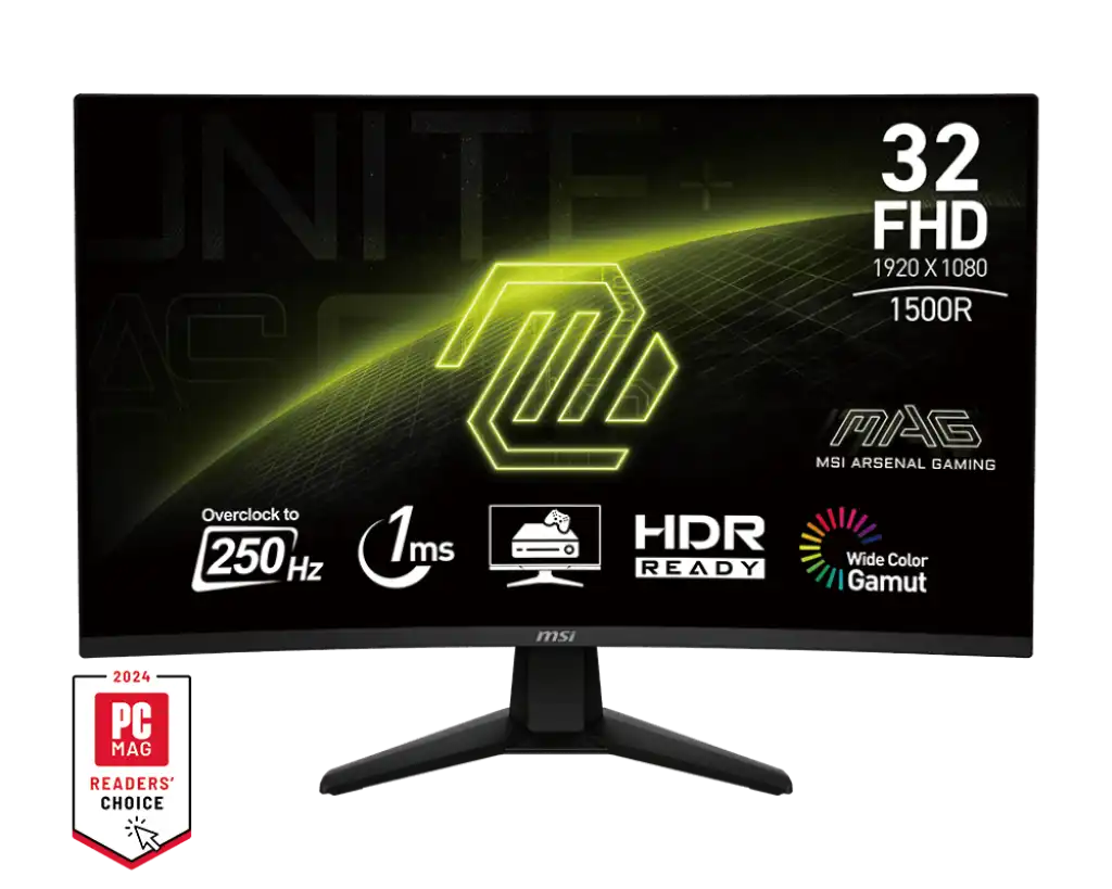 MSI MAG 32C6X 32" FHD VA 250Hz Monitor 1