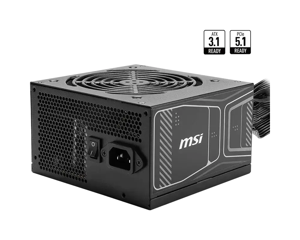 MSI MAG A750GN-PCIE5 750W 80 Plus Gold Power Supply