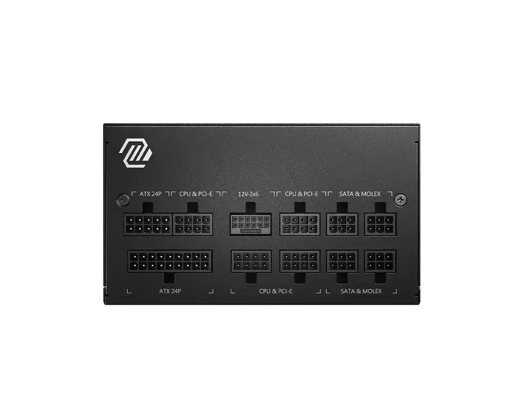 MSI MAG A850GL PCIE5 850W 80 Plus Gold Power Supply 2