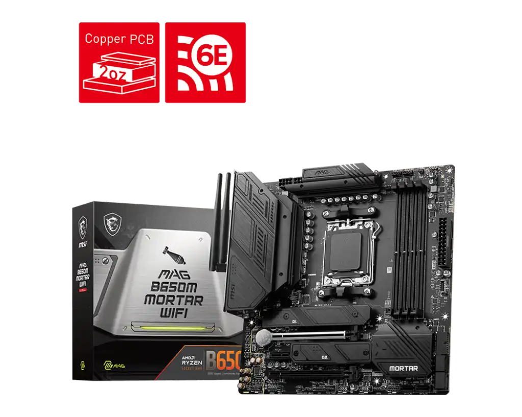 MSI MAG B650M MORTAR WIFI Motherboard