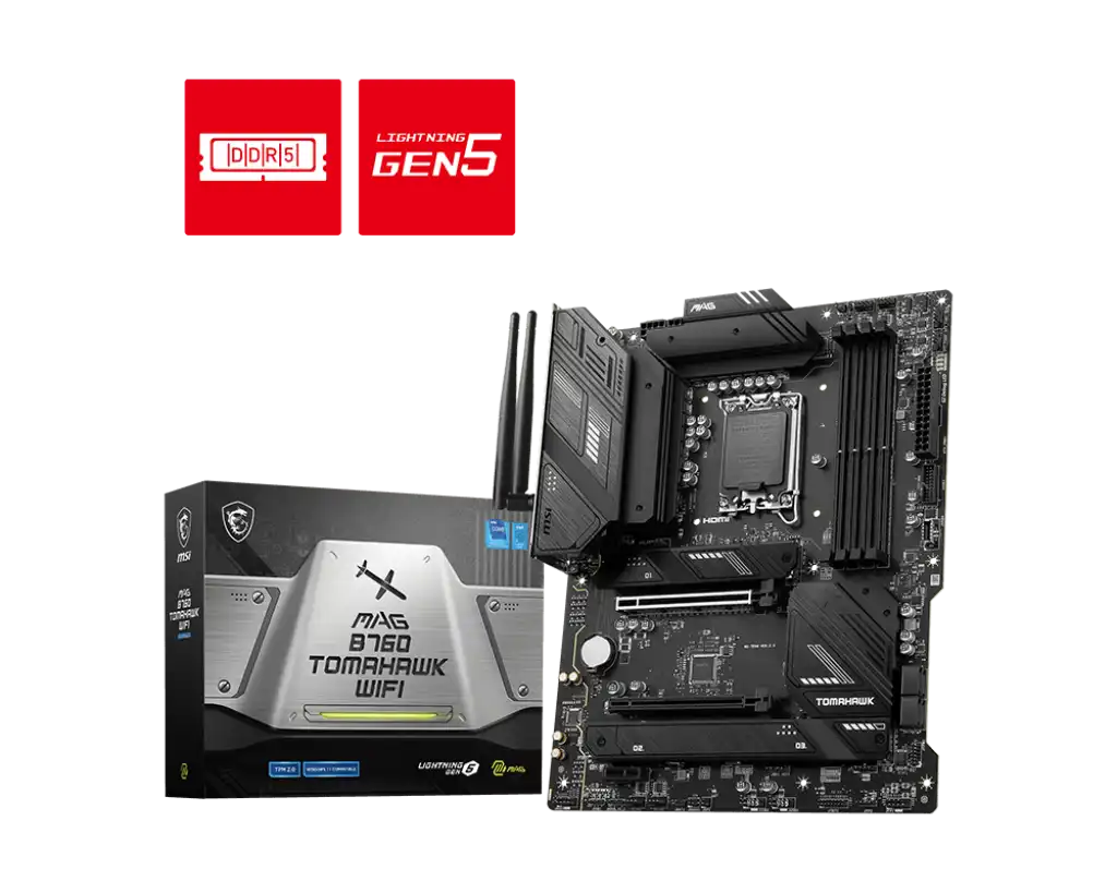 MSI MAG B760 TOMAHAWK WIFI Motherboard