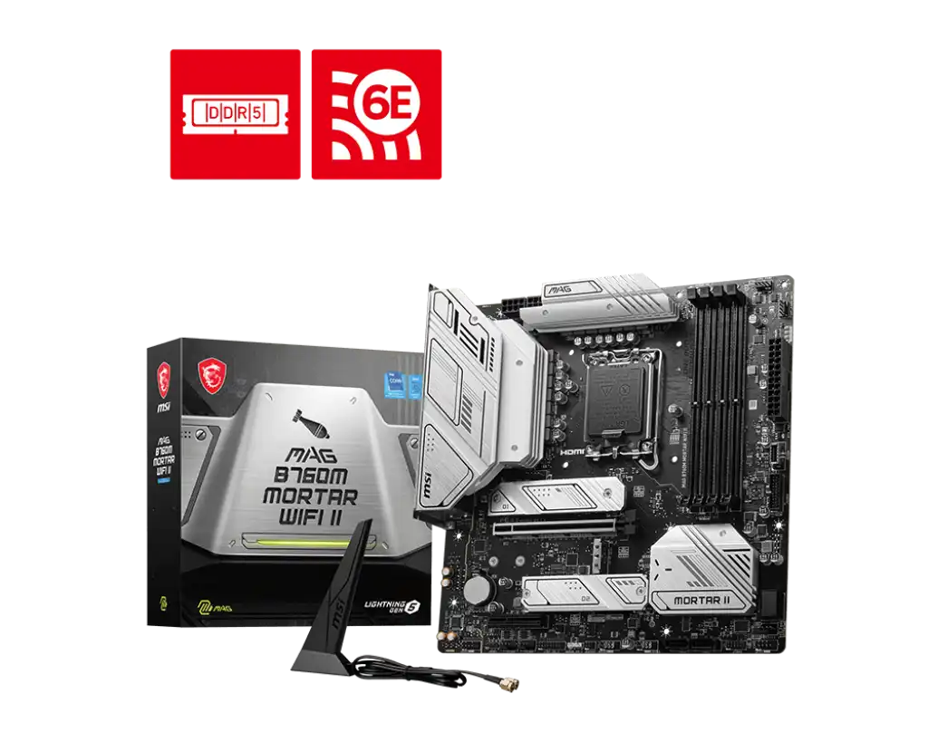 MSI MAG B760M MORTAR WIFI II Motherboard