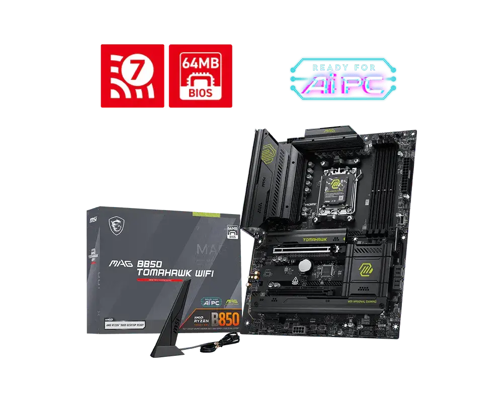 MSI MAG B850 TOMAHAWK WIFI Motherboard