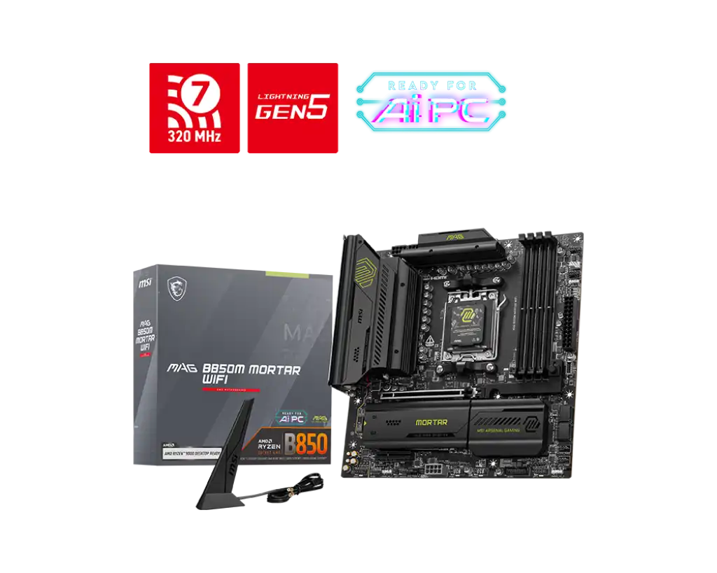 MSI MAG B850M MORTAR WIFI Motherboard