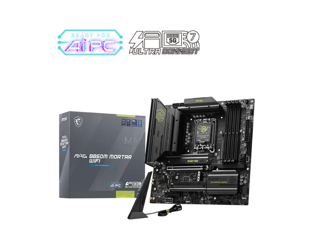 MSI MAG B860M Mortar WIFI Motherboard