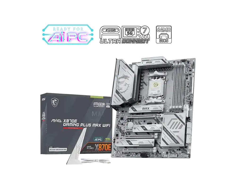 MSI MAG X870E GAMING PLUS MAX WIFI Motherboard 1