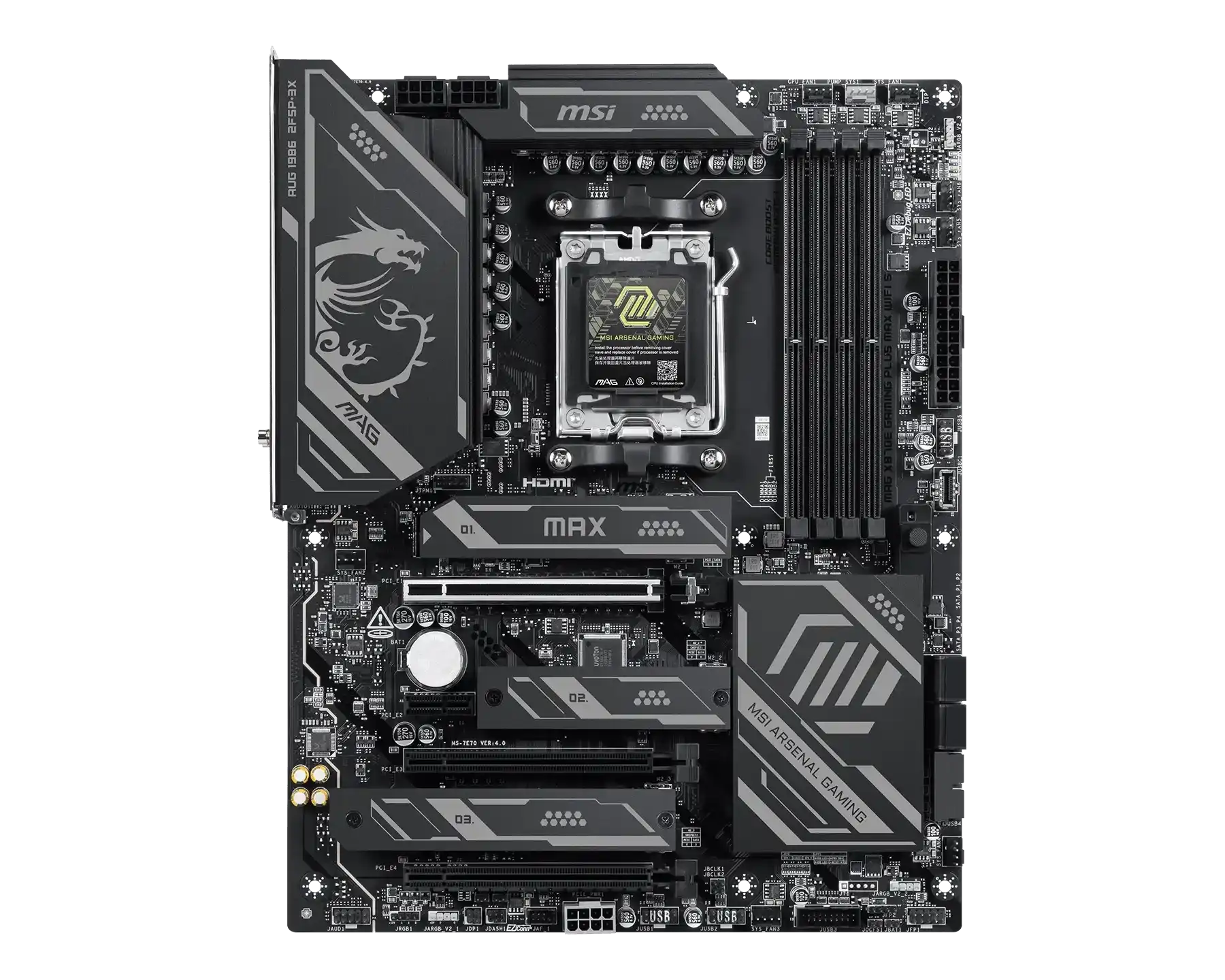MSI MAG X870E GAMING PLUS MAX WIFI S Motherboard 2