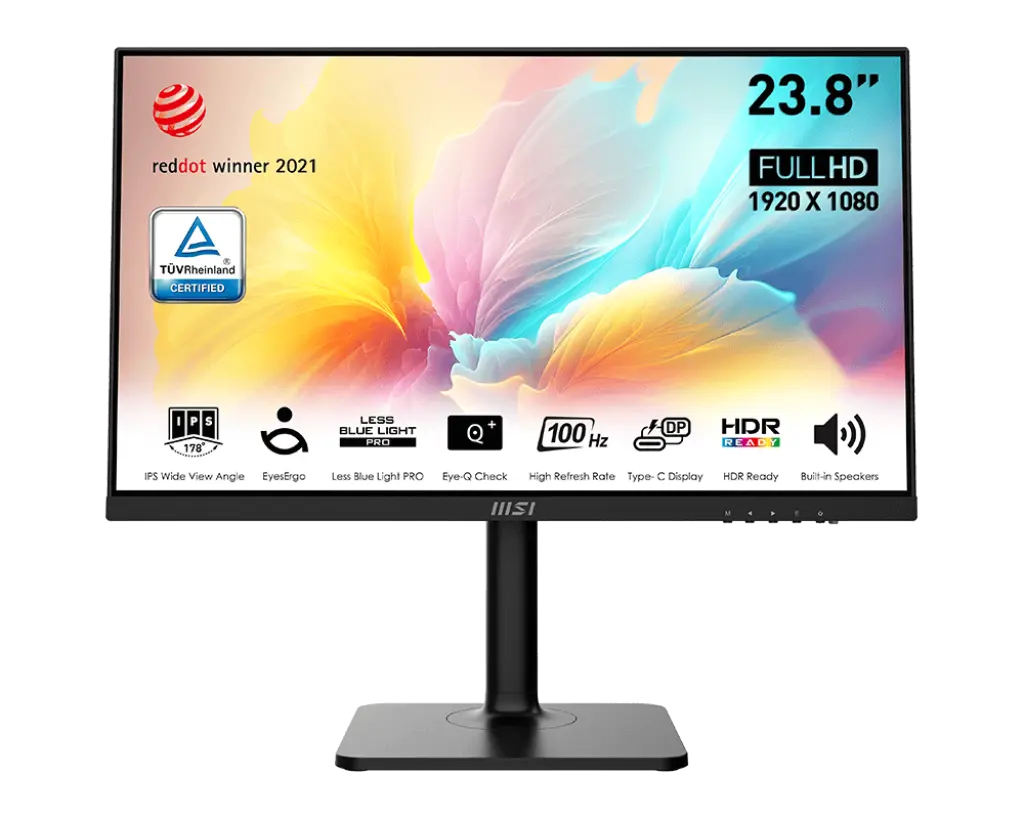 MSI Modern MD2412P 24" FHD IPS 100Hz Monitor